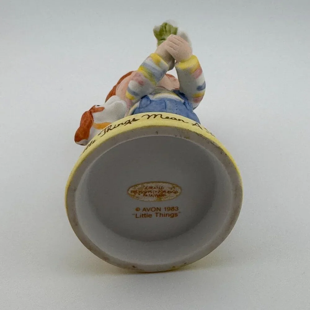 AVON Vintage 1983 Little Things Mean A lot Mother's Day Mini Figurine